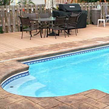 Inground Pool with Decking